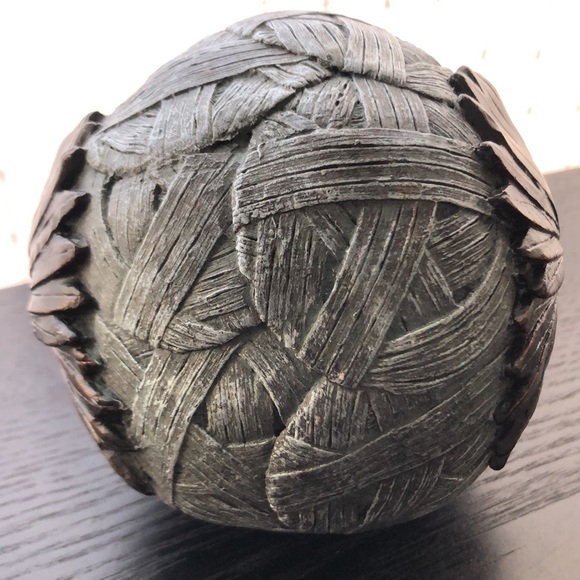 Basket Weave Orb Accent Decor - Picture 7 of 9